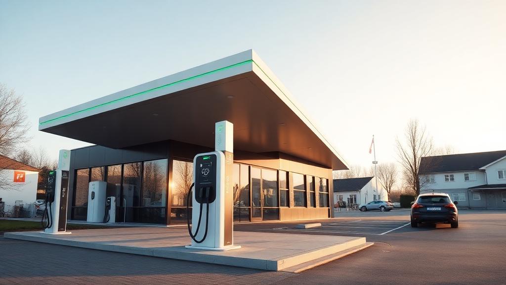 Fasilitas dan lokasi Polarstern Ladestation - Harreshausen Part 1