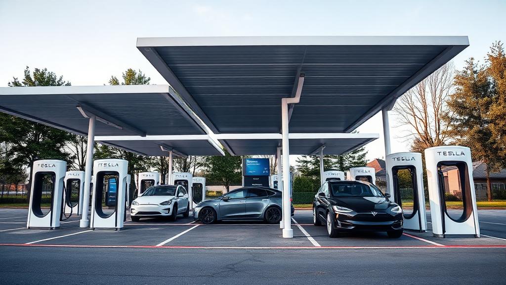 Informationen und Standort der Tesla Supercharger Achim-Ost Part 1