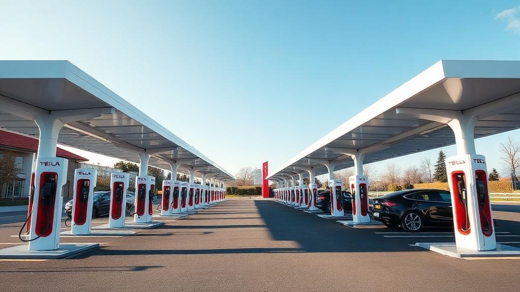 Informationen und Standort der Tesla Supercharger Bühl Part 1
