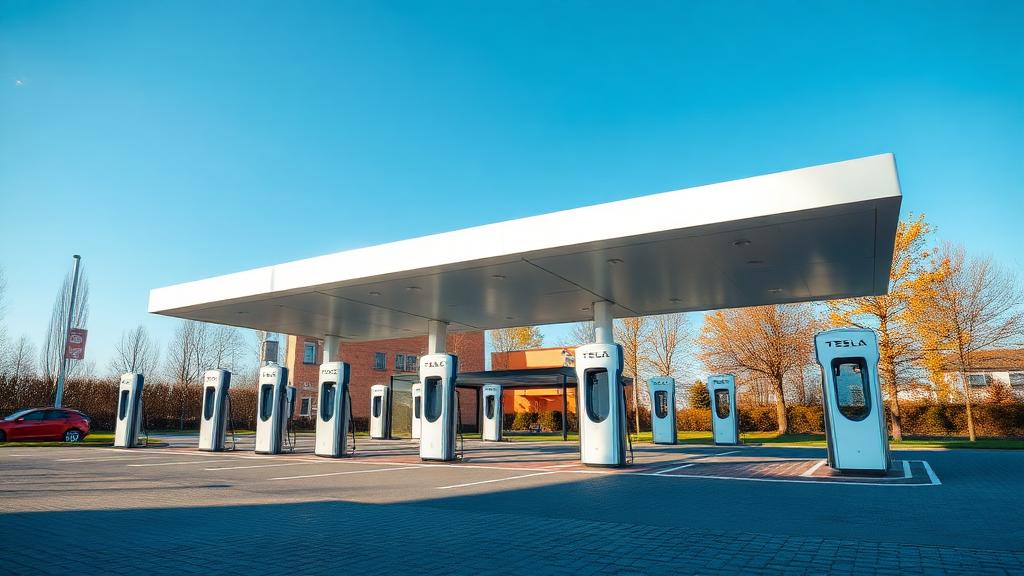 Informationen und Standort der Tesla Supercharger Bad Oeynhausen Part 1