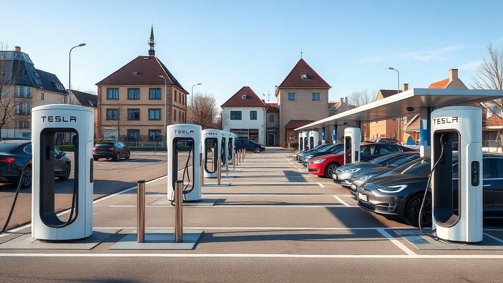 Informationen und Standort der Tesla Supercharger Bayreuth Part 1