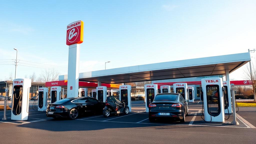 Informationen und Standort der Tesla Supercharger Bensheim Part 1