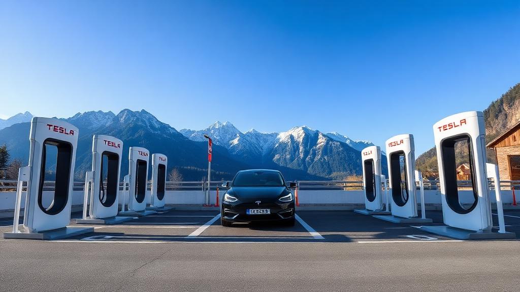 Informationen und Standort der Tesla Supercharger Berchtesgaden Part 1
