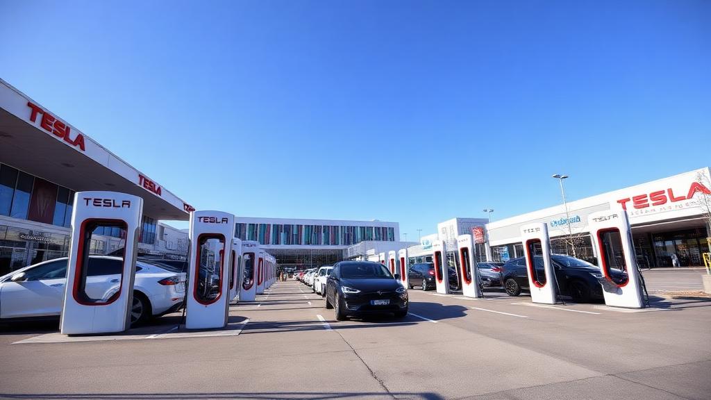 Informationen und Standort der Tesla Supercharger Bielefeld - Beckhaus Center Part 1