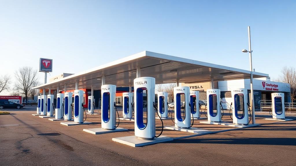 Informationen und Standort der Tesla Supercharger Bochum Part 1