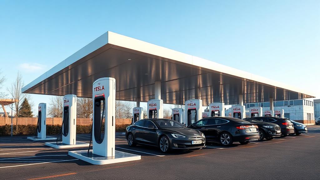 Informationen und Standort der Tesla Supercharger Eging am See Part 1