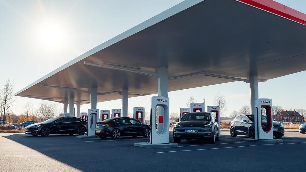 Informationen und Standort der Tesla Supercharger Eislingen/Fils Part 1