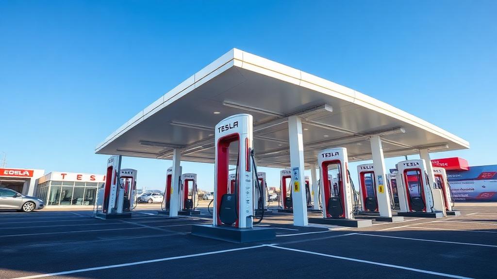 Informationen und Standort der Tesla Supercharger Fürth Part 1