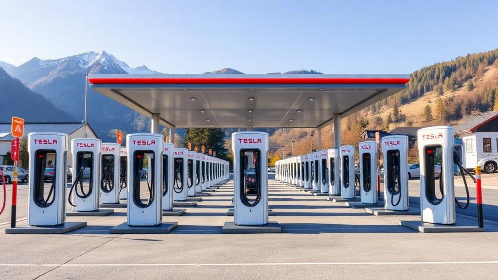 Informationen und Standort der Tesla Supercharger Füssen Part 1