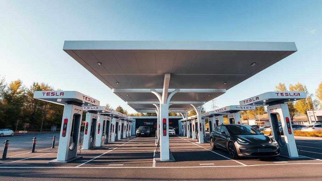 Informationen und Standort der Tesla Supercharger Gelsenkirchen Part 1