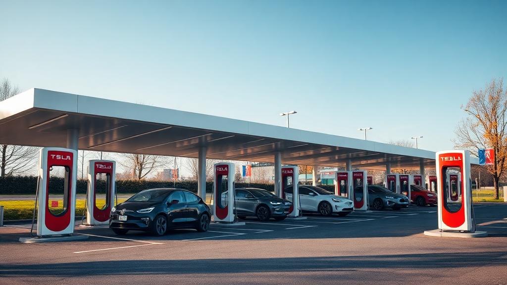 Informationen und Standort der Tesla Supercharger Greding Part 1