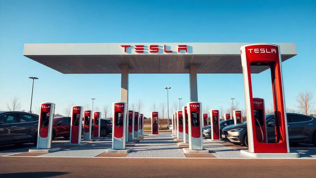 Informationen und Standort der Tesla Supercharger Guxhagen Part 1