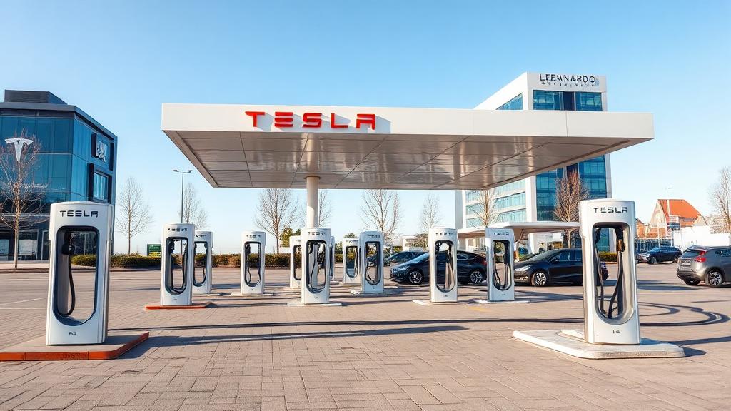 Informationen und Standort der Tesla Supercharger Hamburg Part 1