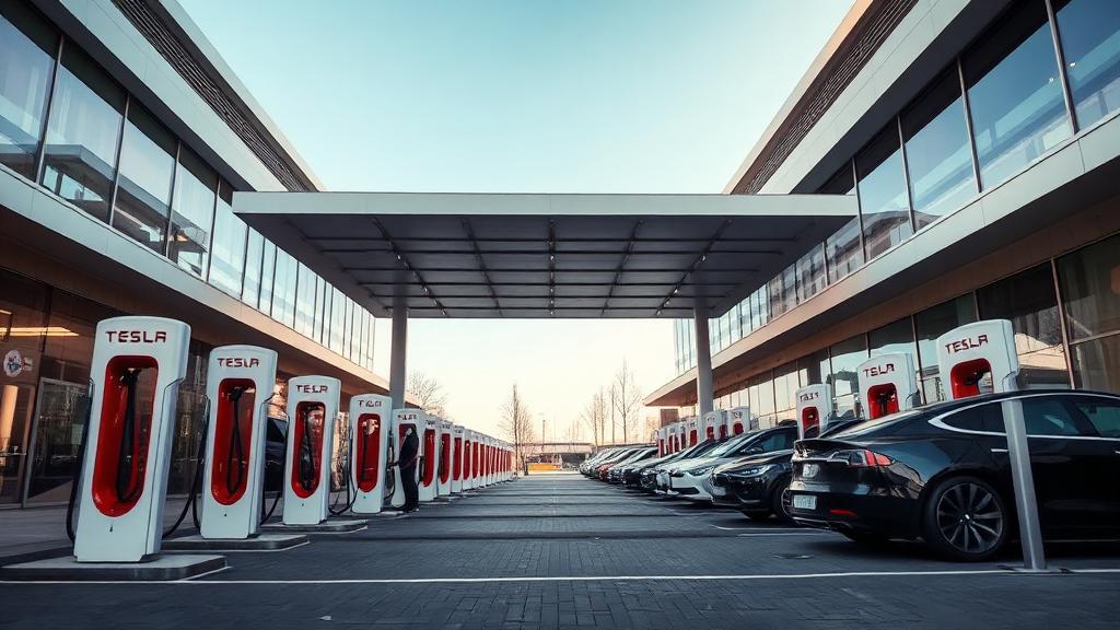 Informationen und Standort der Tesla Supercharger Hamburg Part 1