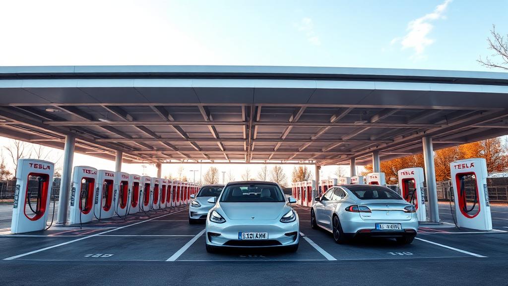 Informationen und Standort der Tesla Supercharger Hemsbach Part 1