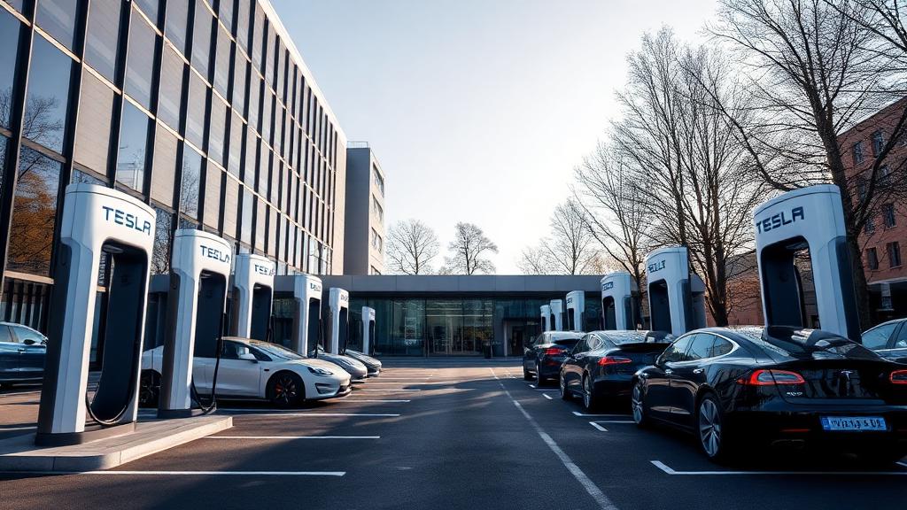 Informationen und Standort der Tesla Supercharger Herne Part 1