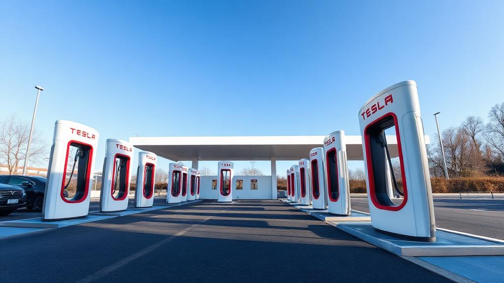 Informationen und Standort der Tesla Supercharger Herrieden Part 1