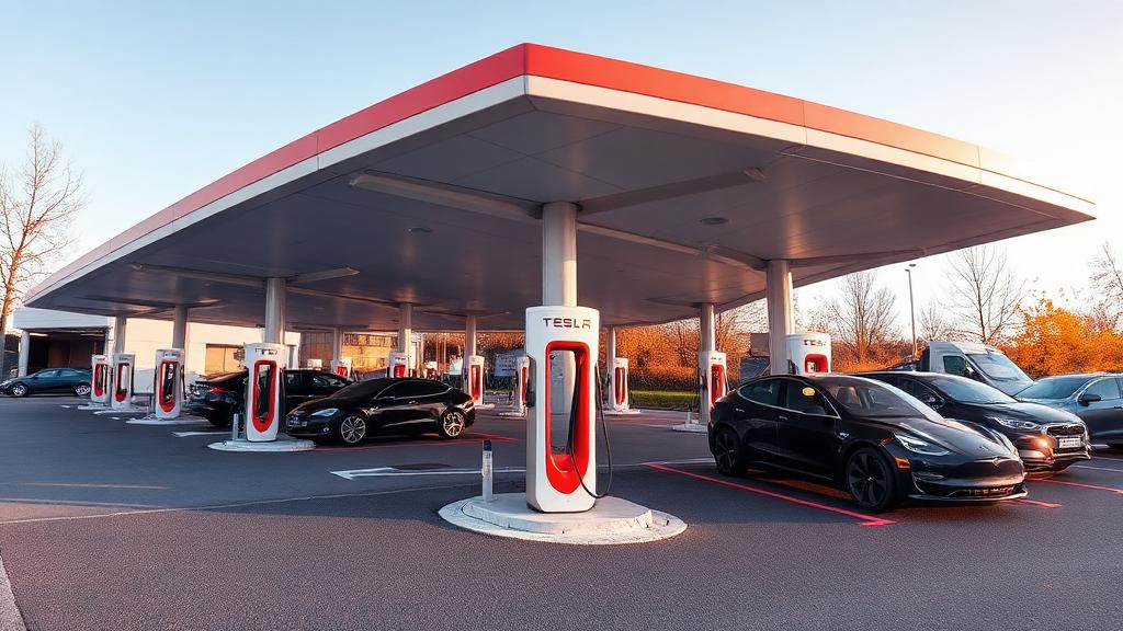 Informationen und Standort der Tesla Supercharger Irxleben Part 1