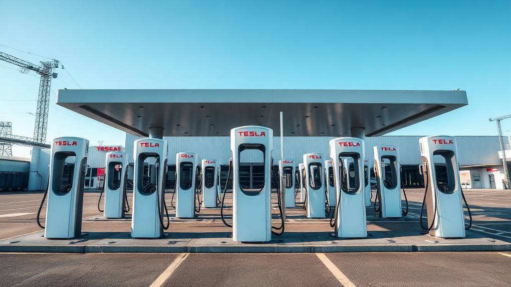 Informationen und Standort der Tesla Supercharger Köln - Carlswerk Part 1