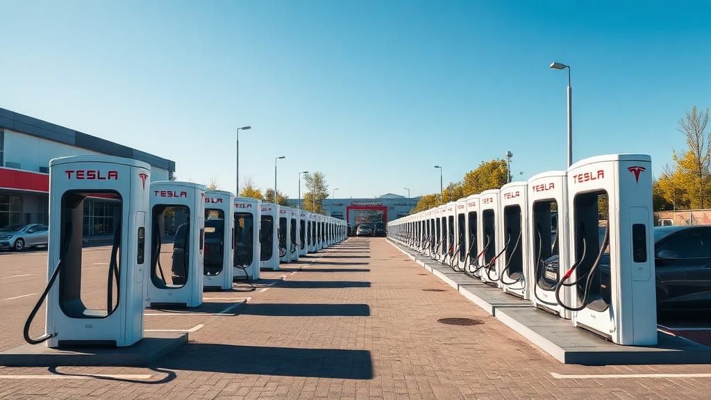 Informationen und Standort der Tesla Supercharger Kaltenkirchen Part 1