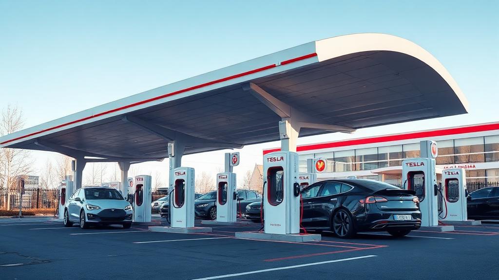 Informationen und Standort der Tesla Supercharger Kassel Part 1
