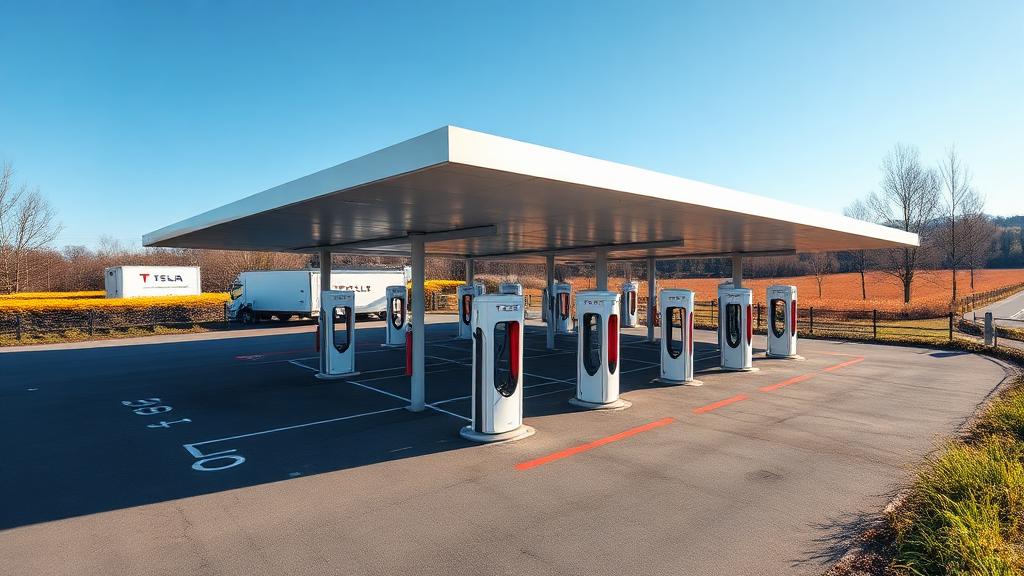 Informationen und Standort der Tesla Supercharger Kleinostheim Part 1