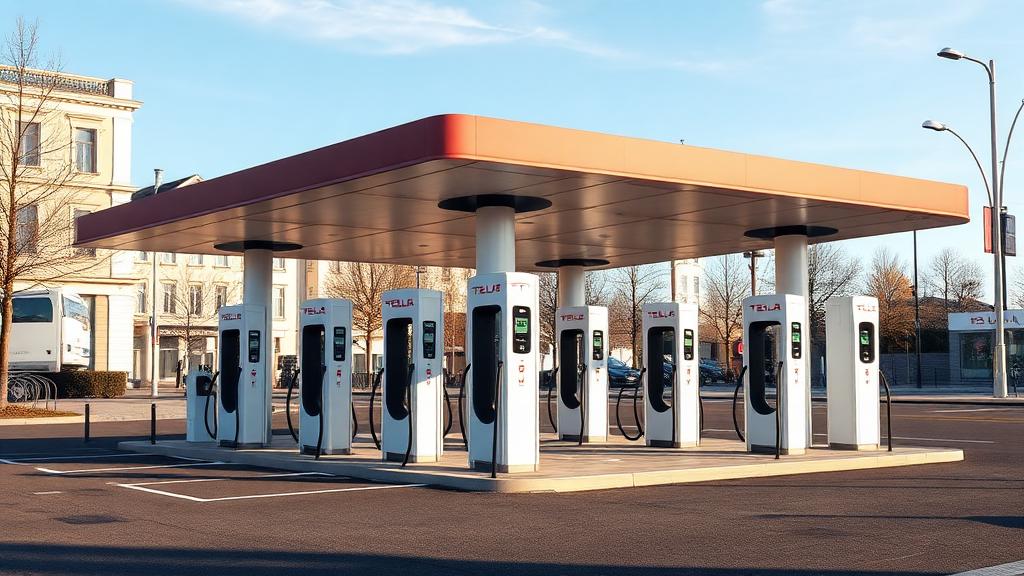 Informationen und Standort der Tesla Supercharger Krefeld Part 1