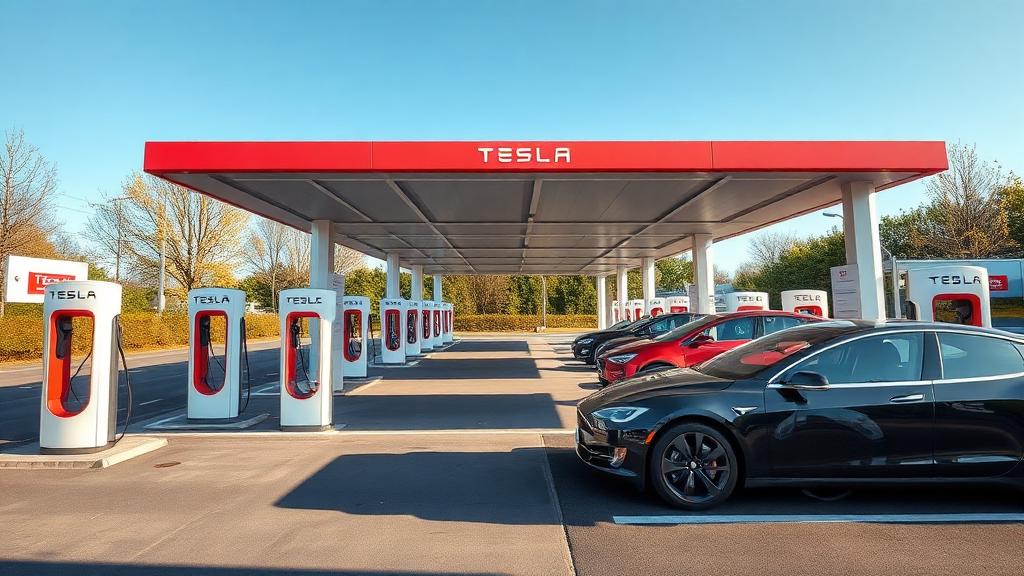 Informationen und Standort der Tesla Supercharger Lehre Part 1