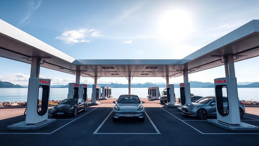 Informationen und Standort der Tesla Supercharger Lindau (Bodensee) Part 1