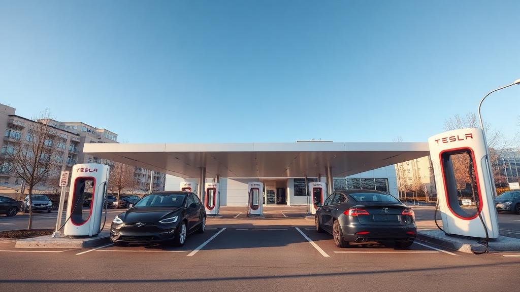 Informationen und Standort der Tesla Supercharger Mülheim Part 1