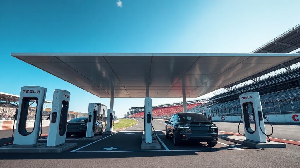 Informationen und Standort der Tesla Supercharger Nürburgring Part 1
