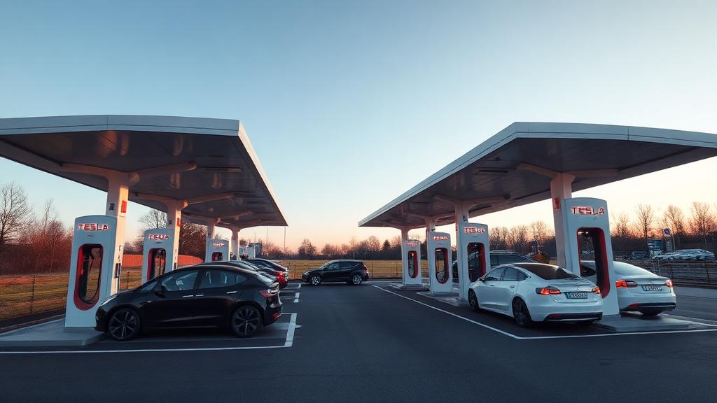 Informationen und Standort der Tesla Supercharger Neudrossenfeld Part 1
