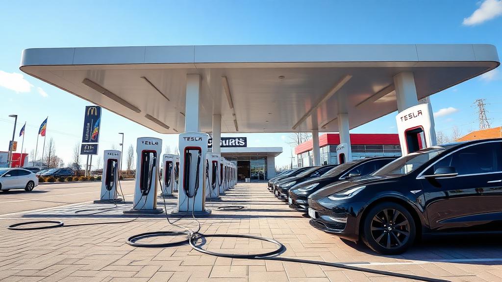 Informationen und Standort der Tesla Supercharger Nottuln Part 1