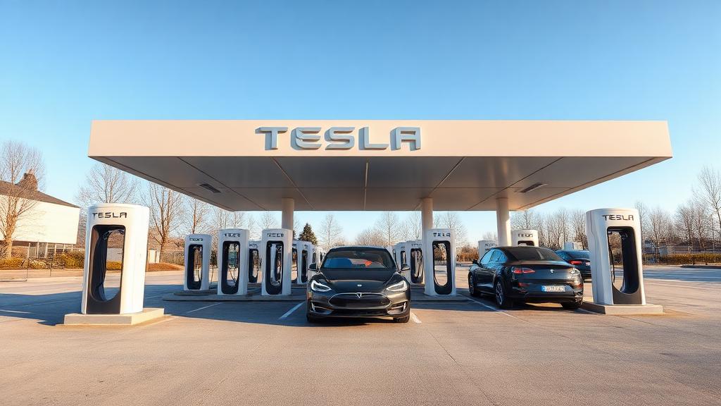 Informationen und Standort der Tesla Supercharger Oberhausen Part 1