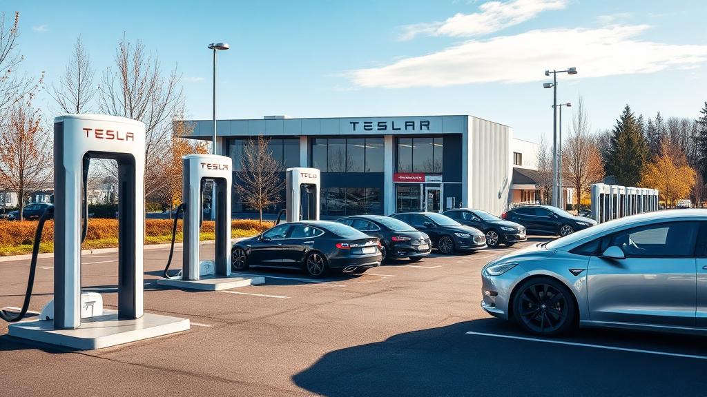 Informationen und Standort der Tesla Supercharger Offenburg Part 1