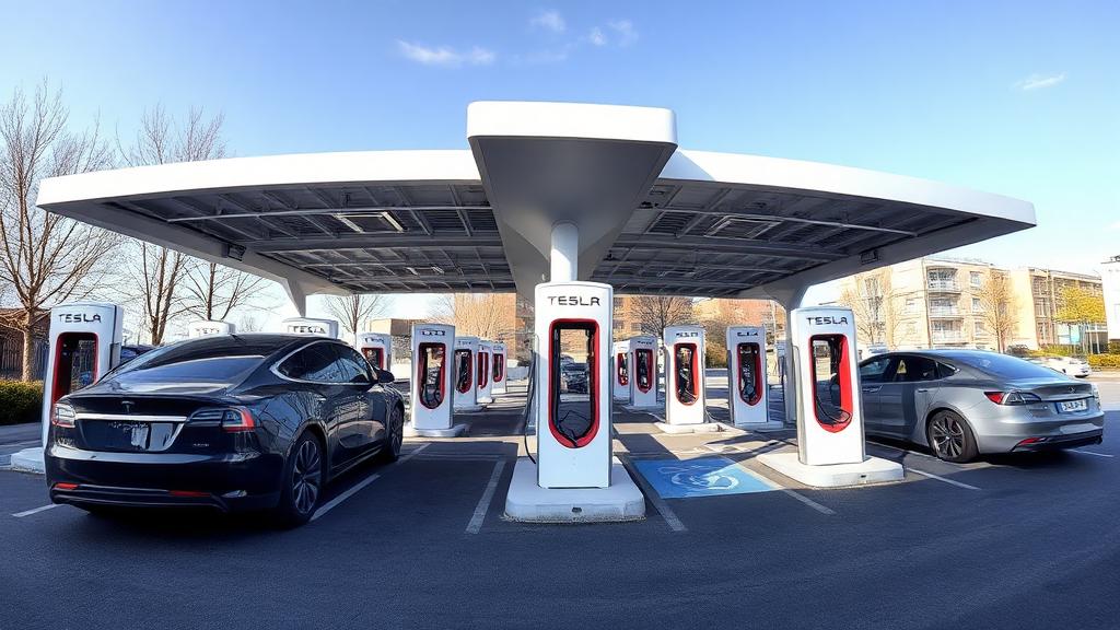 Informationen und Standort der Tesla Supercharger Peine Part 1