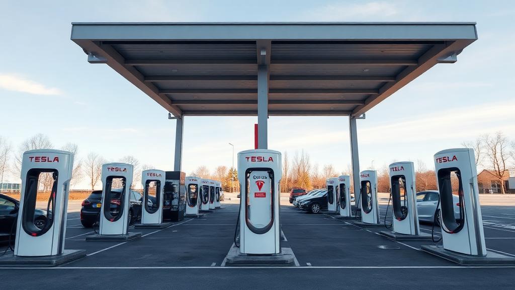 Informationen und Standort der Tesla Supercharger Pfungstadt Part 1
