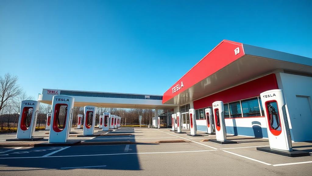 Informationen und Standort der Tesla Supercharger Plattling Part 1