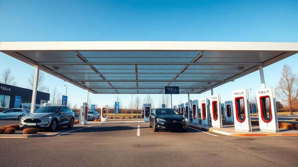 Informationen und Standort der Tesla Supercharger Reinfeld Part 1