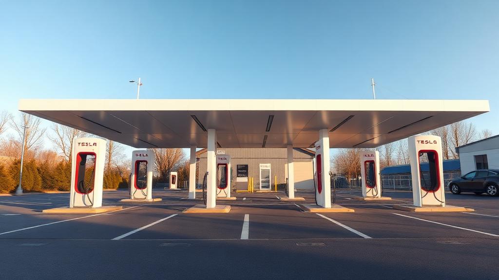 Informationen und Standort der Tesla Supercharger Reiskirchen Part 1