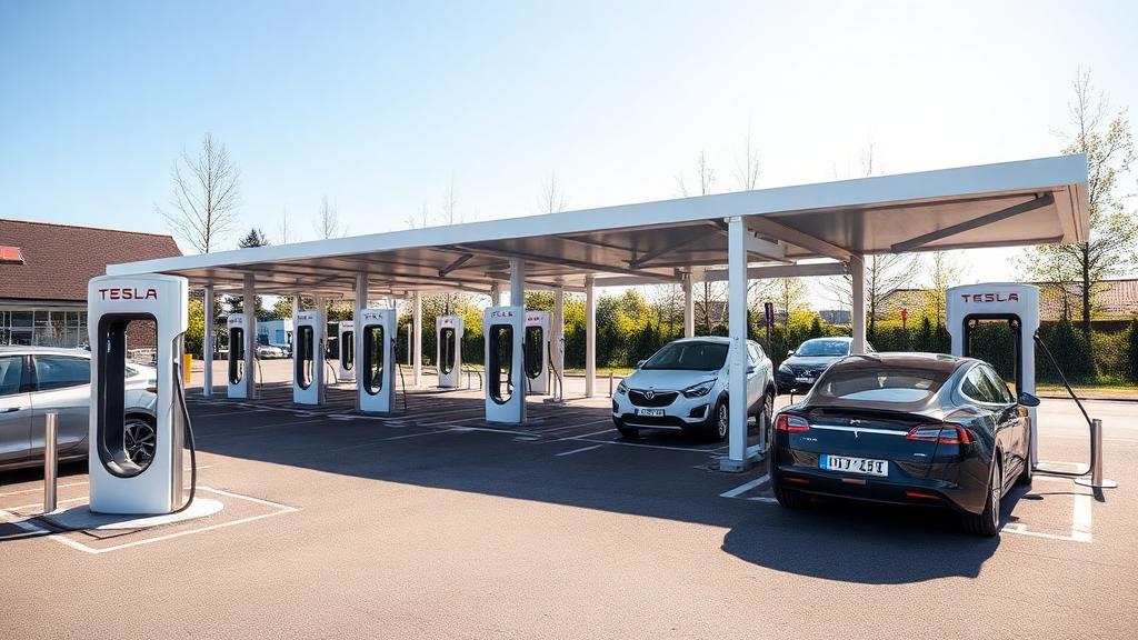 Informationen und Standort der Tesla Supercharger Ringsheim Part 1