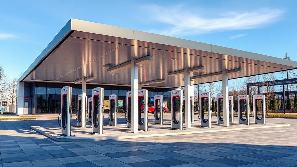 Informationen und Standort der Tesla Supercharger Saarbrücken Part 1