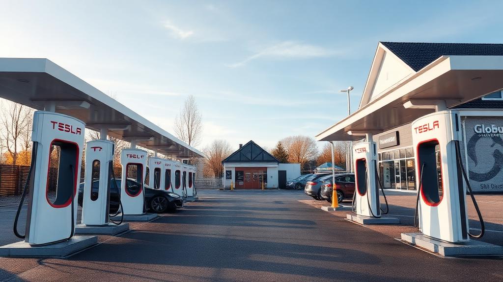 Informationen und Standort der Tesla Supercharger Schwandorf Part 1