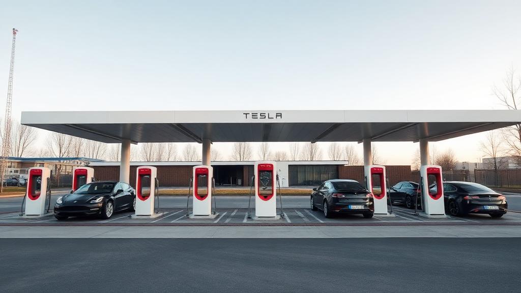 Informationen und Standort der Tesla Supercharger Solingen Part 1