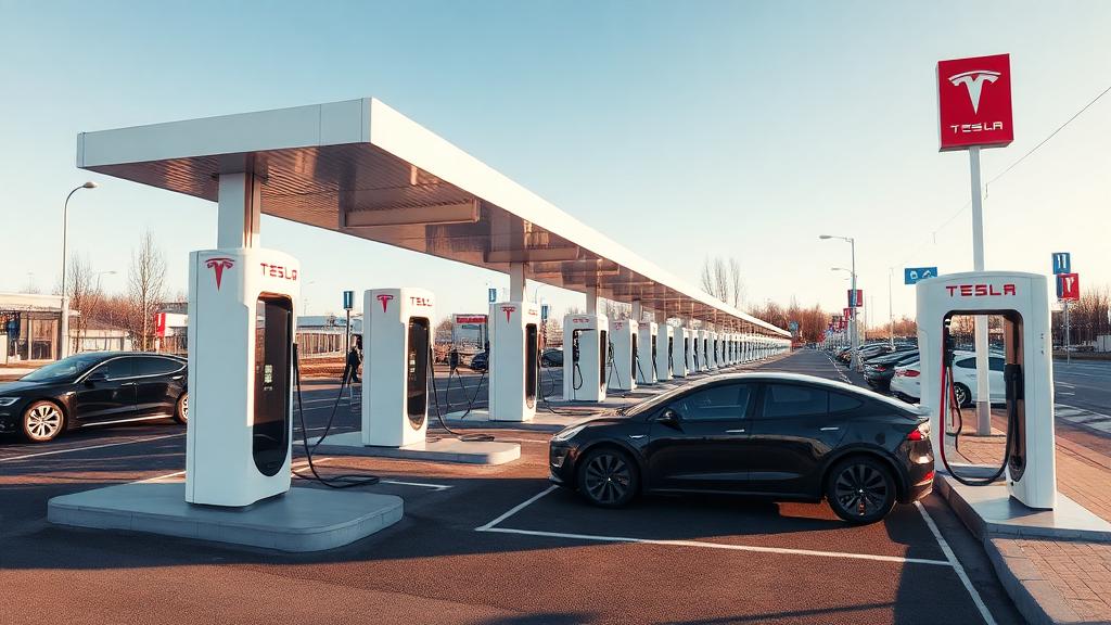 Informationen und Standort der Tesla Supercharger Stuckenborstel Part 1