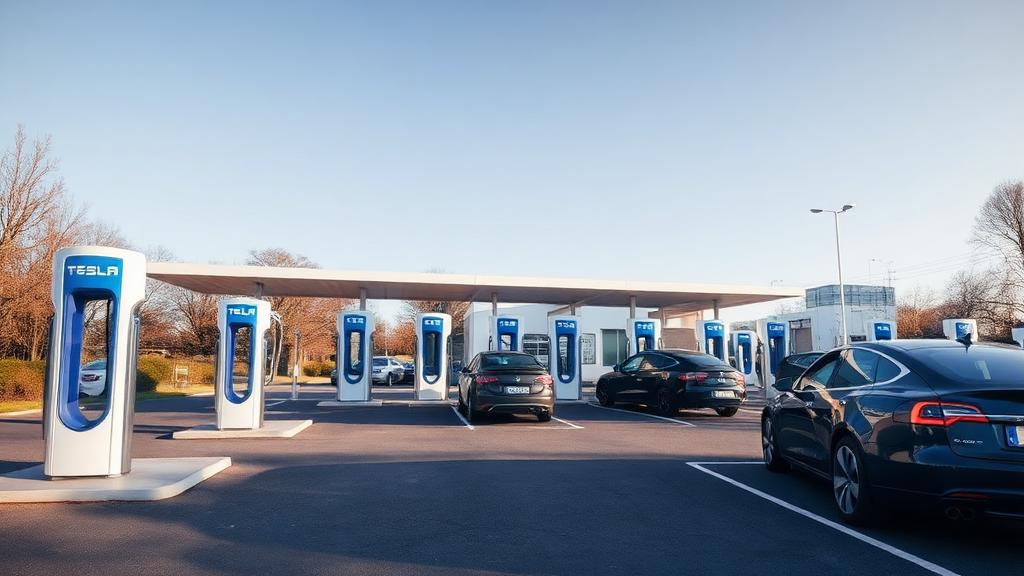 Informationen und Standort der Tesla Supercharger Troisdorf Part 1