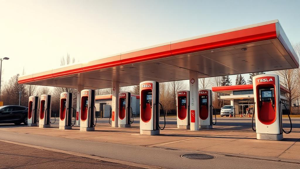 Informationen und Standort der Tesla Supercharger Ursensollen Part 1