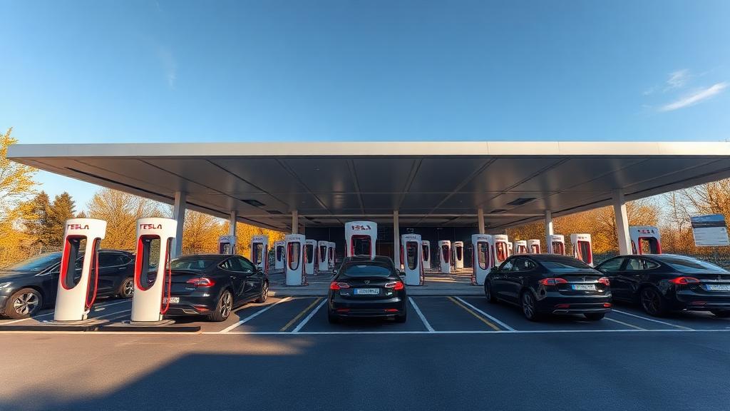 Informationen und Standort der Tesla Supercharger Viernheim Part 1