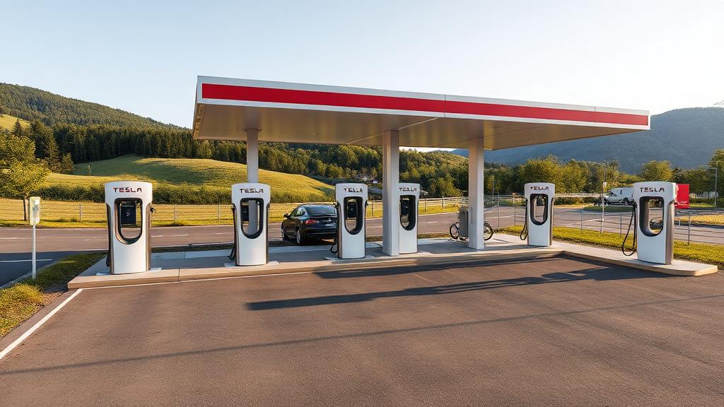 Informationen und Standort der Tesla Supercharger Windischeschenbach Part 1