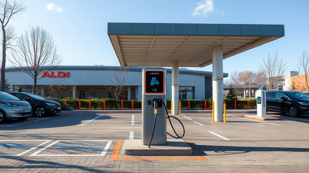 Informationen und Standort der Aldi car park Part 1